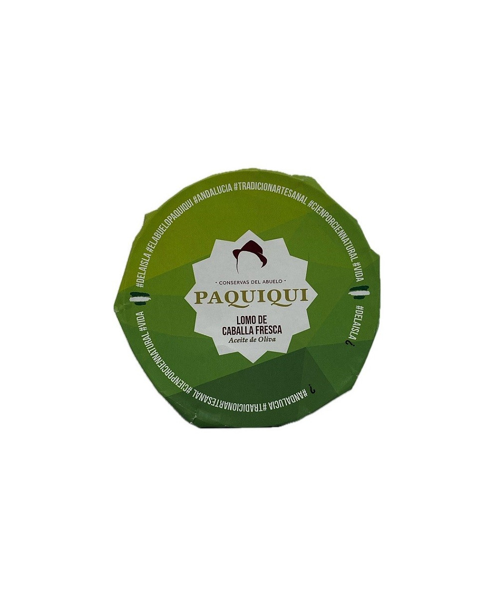 LOMO DE CABALLA FRESCA EN ACEITE DE OLIVA 580gr CONSERVAS DEL ABUELO P