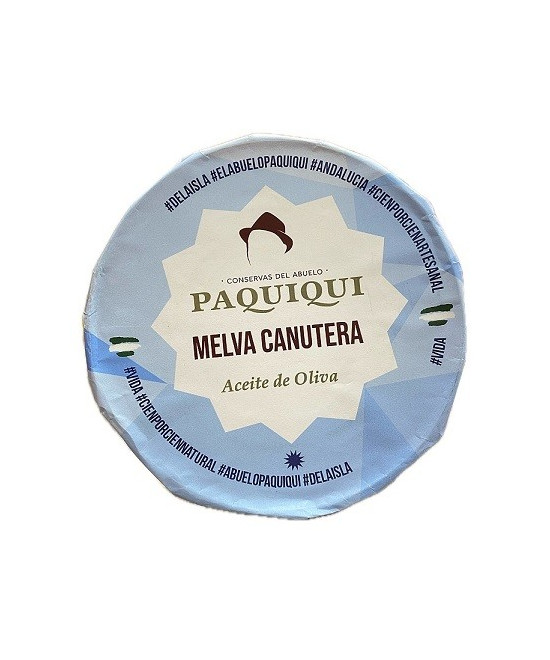 LATA MELVA CANUTERA 580g CONSERVAS DEL ABUELO PAQUIQUI 