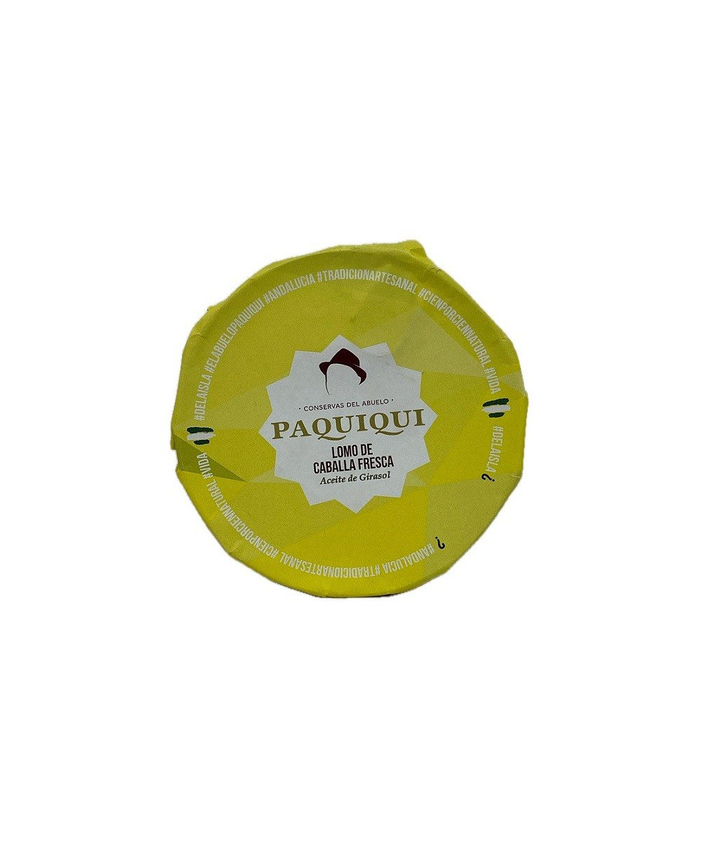 LOMO DE CABALLA FRESCA EN ACEITE DE GIRASOL 580gr CONSERVAS DEL ABUELO