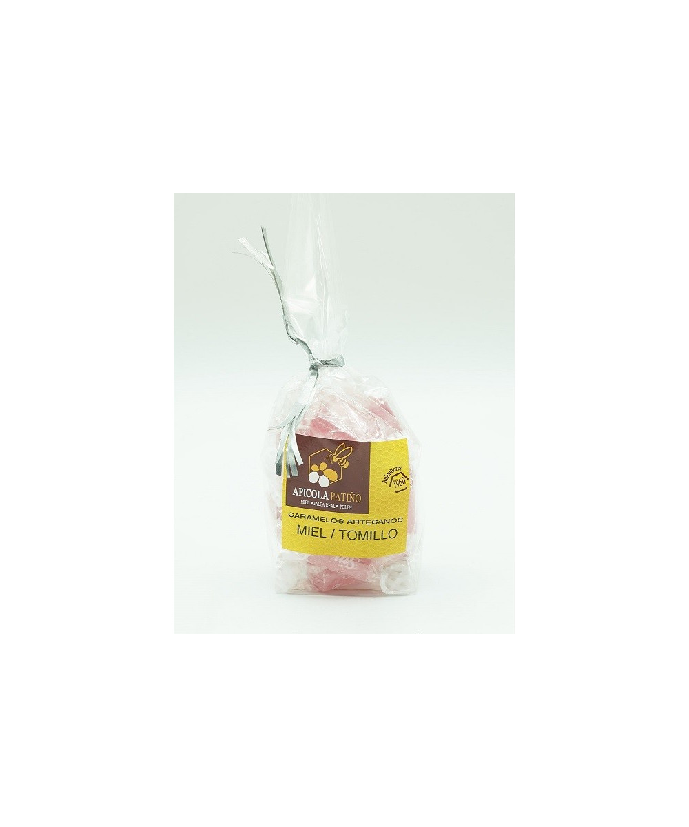 CARAMELOS MIEL Y TOMILLO 100 gr APICOLA PATIÑO CONIL CÁDIZ