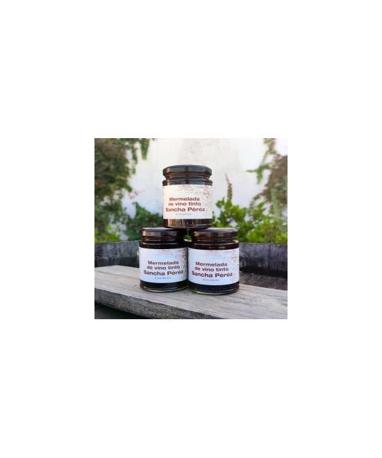 MERMELADA DE VINO TINTO ECOLÓGICA 280gr SANCHA PEREZ