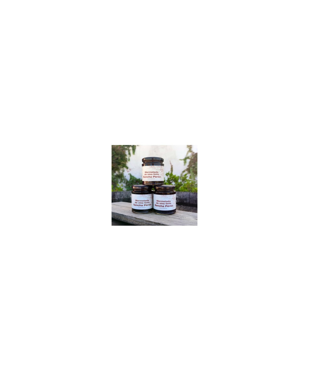 MERMELADA DE VINO TINTO ECOLÓGICA 280gr SANCHA PEREZ