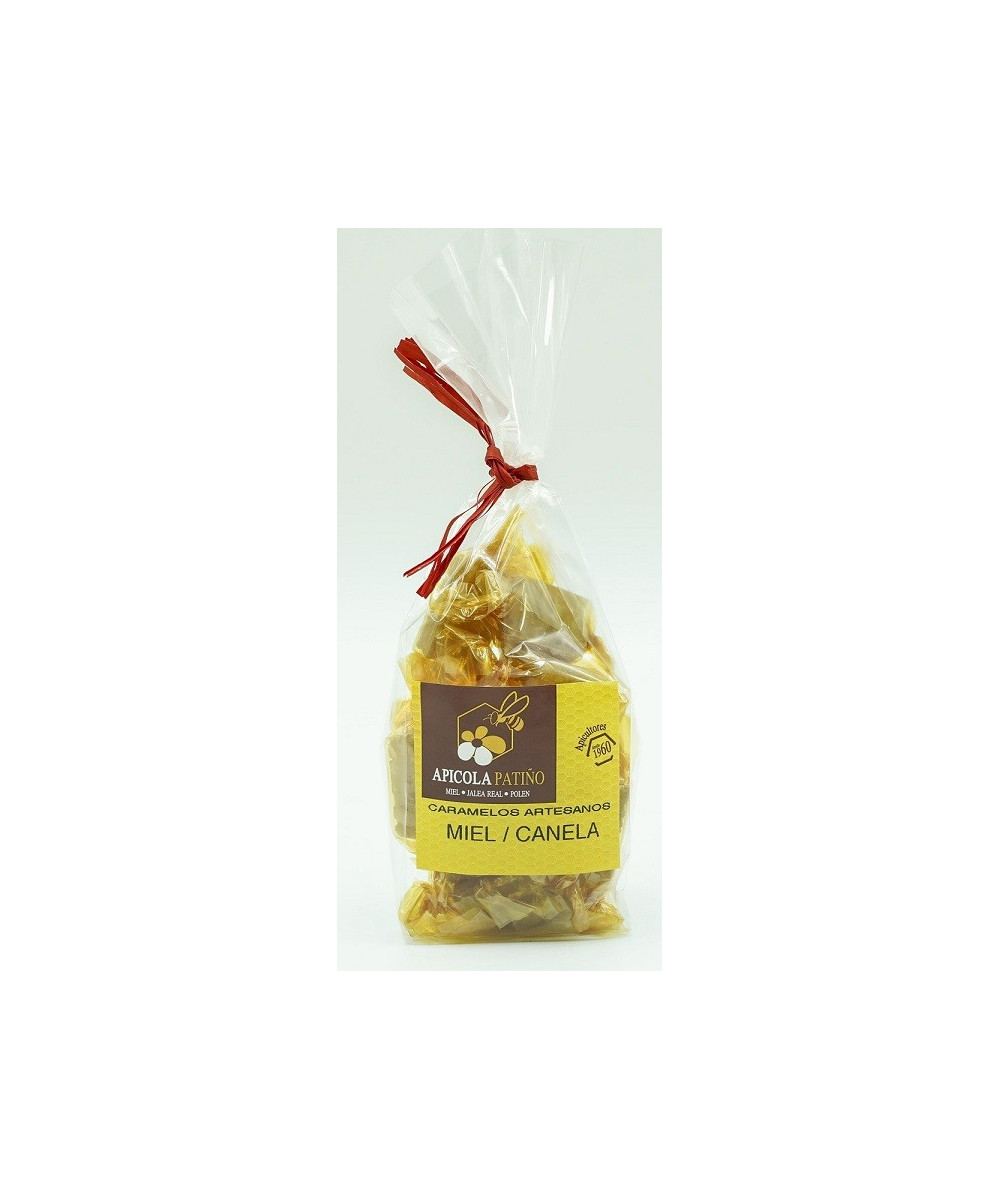 CARAMELOS ARTESANOS MIEL Y CANELA 100gr APICOLA PATIÑO CONIL CÁDIZ