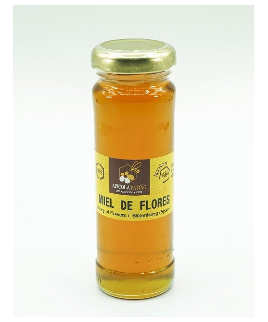 MIEL DE FLORES 150g APICOLA PATIÑO