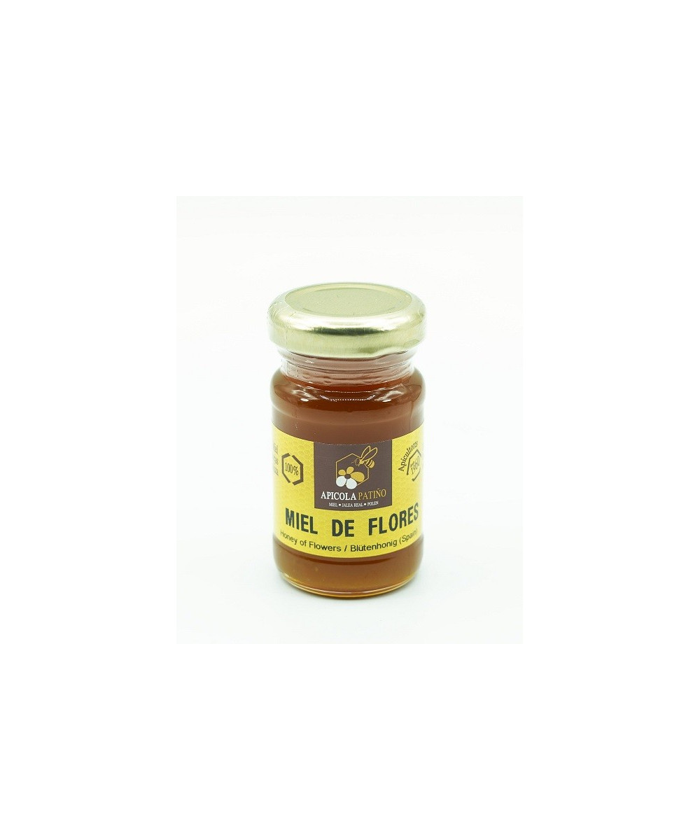 MIEL DE FLORES 80g APICOLA PATIÑO