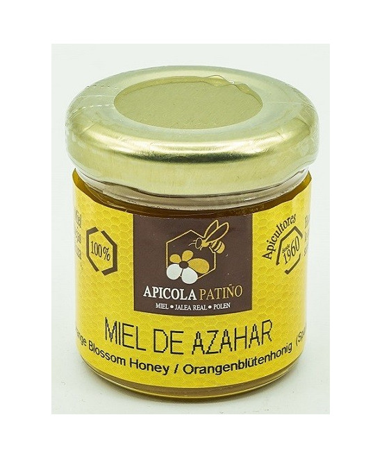 MIEL DE AZAHAR TARRO 60 gr APICOLA PATIÑO CONIL CÁDIZ
