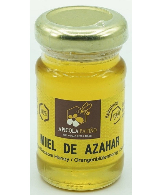 MIEL DE AZAHAR TARRO 80 gr APICOLA PATIÑO CONIL CÁDIZ