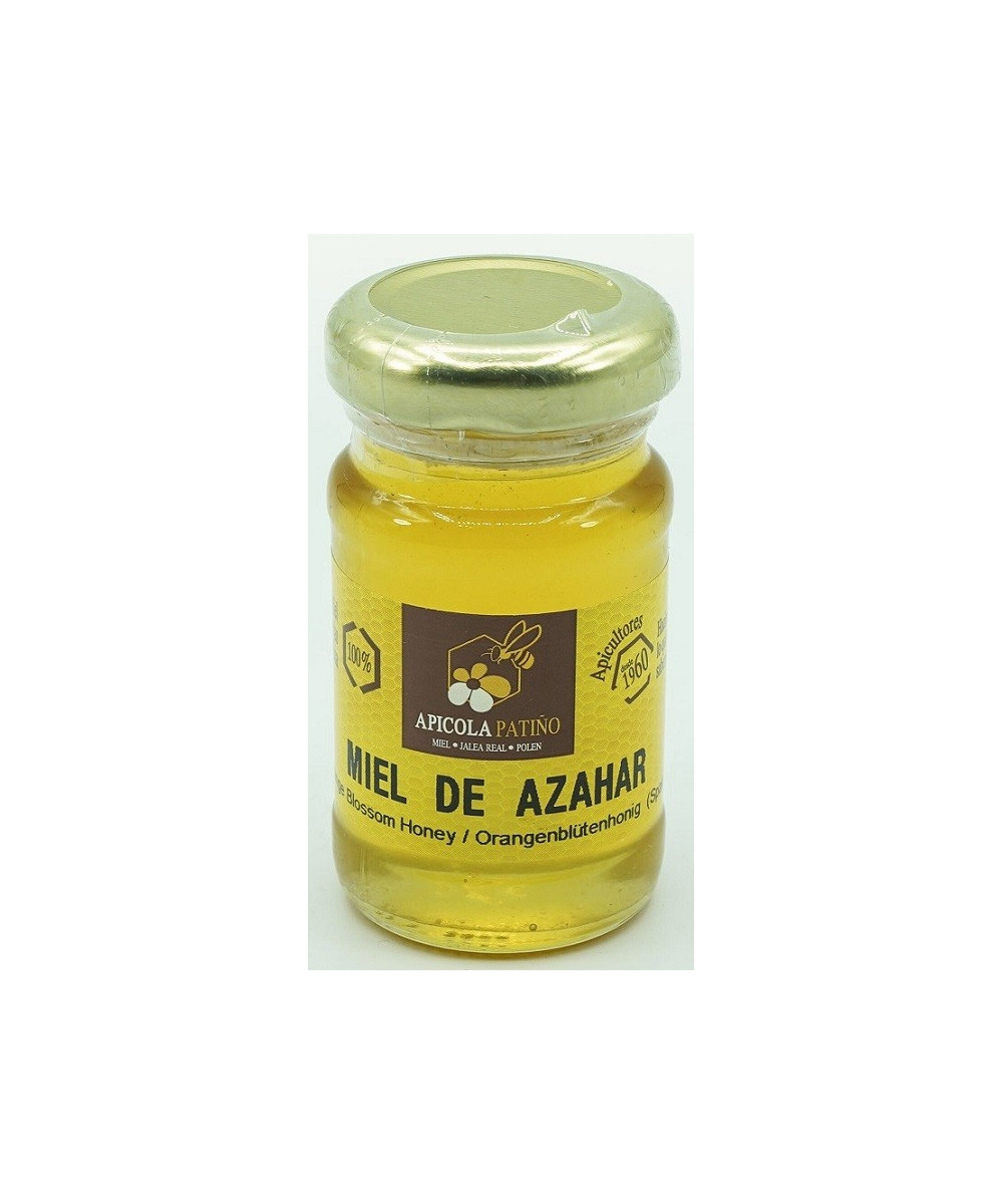 MIEL DE AZAHAR TARRO 80 gr APICOLA PATIÑO CONIL CÁDIZ