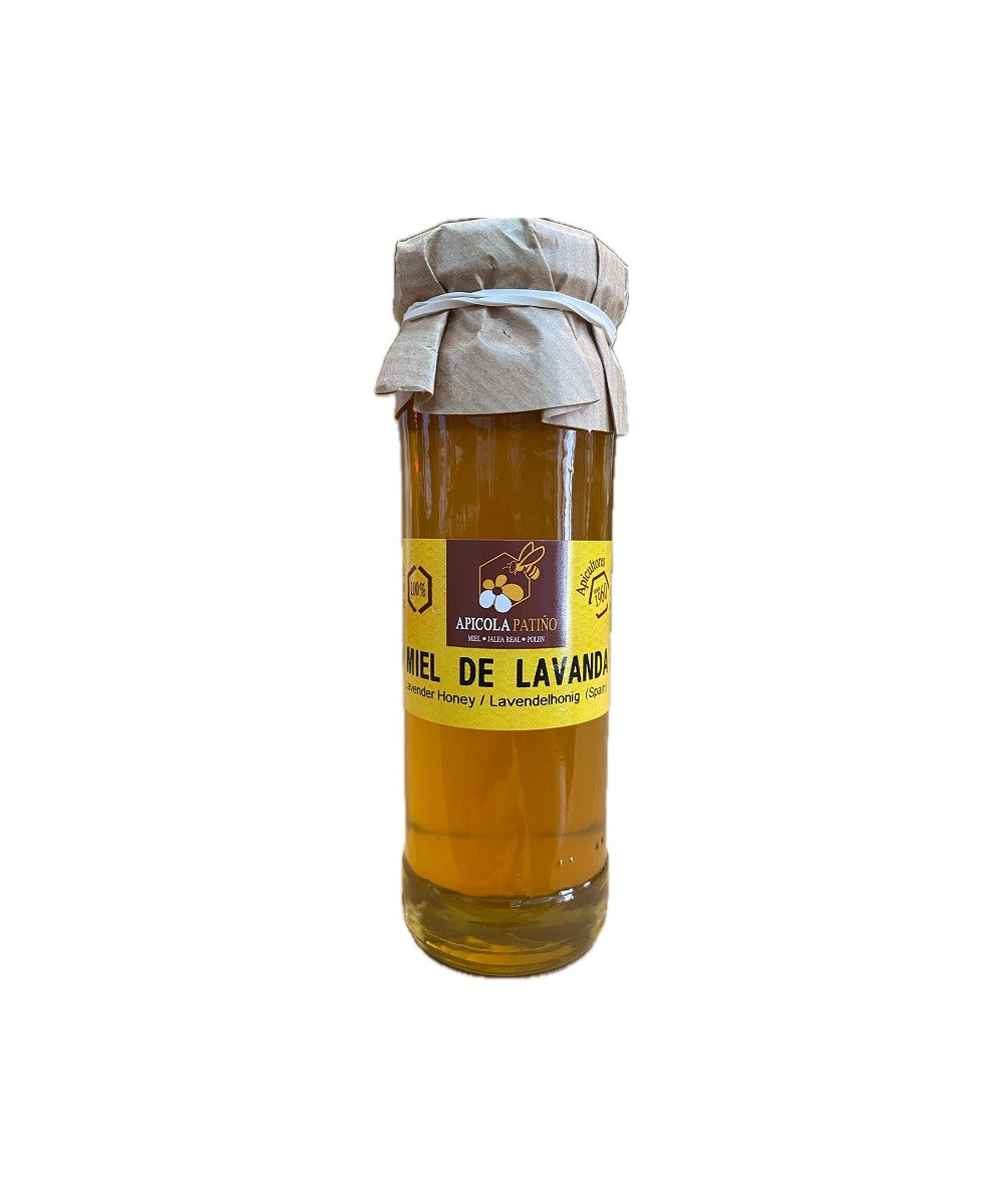 MIEL DE LAVANDA APÍCOLA PATIÑO 150 G – TARRO ARTESANAL DE CONIL (CÁDIZ)