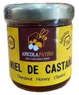 MIEL DE CASTAÑO APÍCOLA PATIÑO 60 G – TARRO ARTESANAL DE CONIL (CÁDIZ)