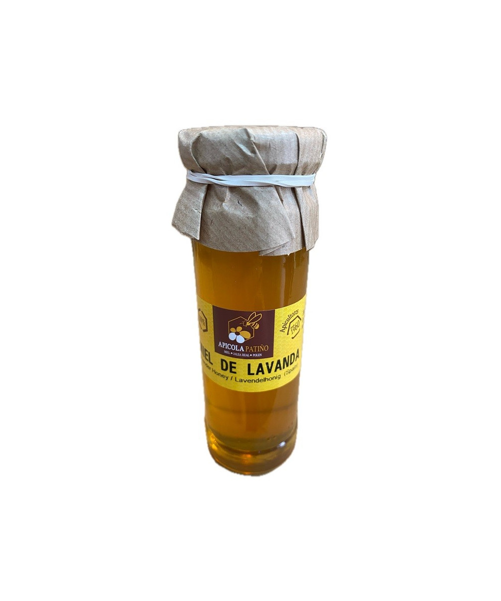 MIEL DE LAVANDA APÍCOLA PATIÑO 150 G – TARRO ARTESANAL DE CONIL (CÁDIZ)