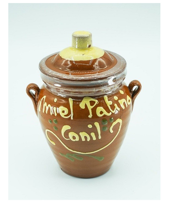 TINAJA DE BARRO 250 gr. MIEL MIL FLORES 100% NATURAL APICOLA PATIÑO