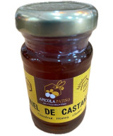 MIEL DE CASTAÑO APÍCOLA PATIÑO 80 G – TARRO GOURMET ARTESANAL DE CONIL (CÁDIZ)