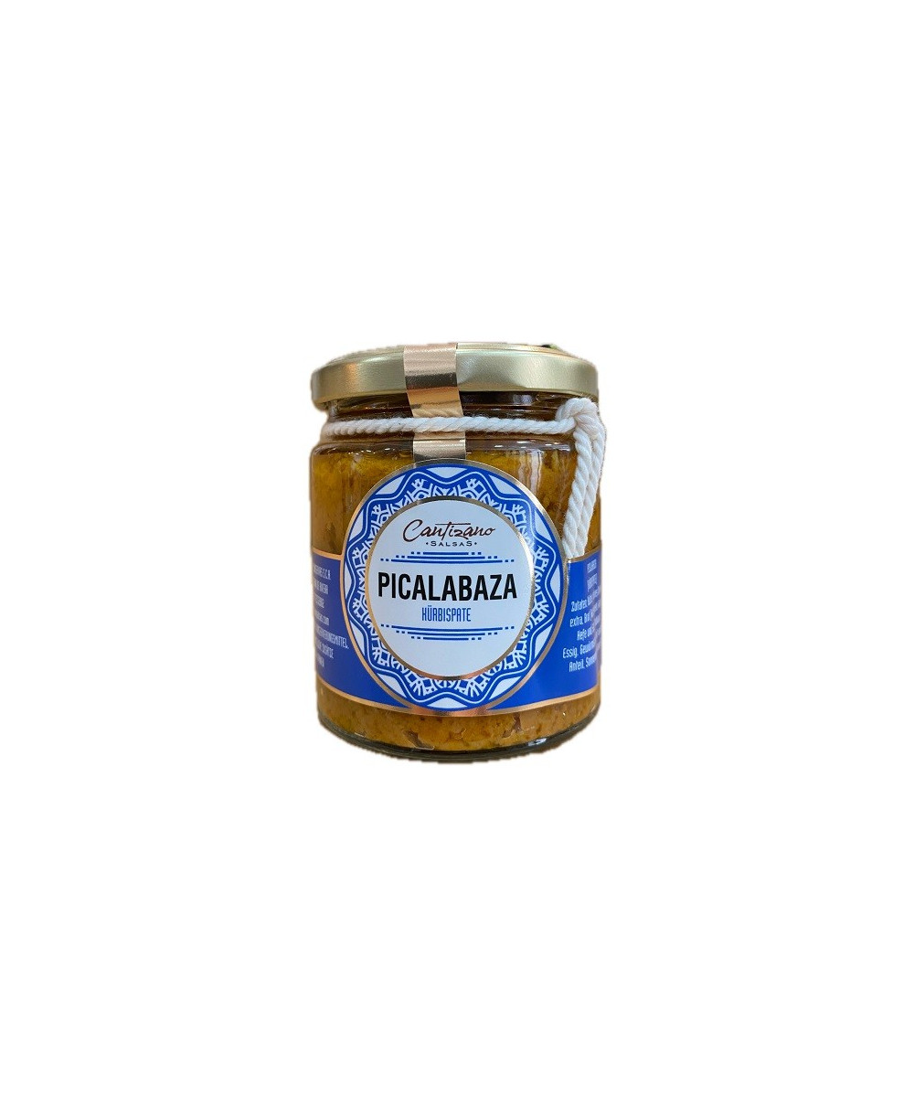 PICALABAZA DE SALSAS CANTIZANO PATÉ DE CALABAZA 100% NATURAL PATERNA DE RIVERA CÁDIZ