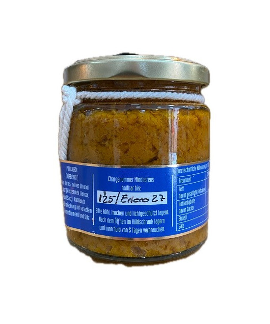 PICALABAZA DE SALSAS CANTIZANO PATÉ DE CALABAZA 100% NATURAL PATERNA DE RIVERA CÁDIZ