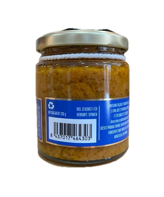 PICALABAZA DE SALSAS CANTIZANO PATÉ DE CALABAZA 100% NATURAL PATERNA DE RIVERA CÁDIZ