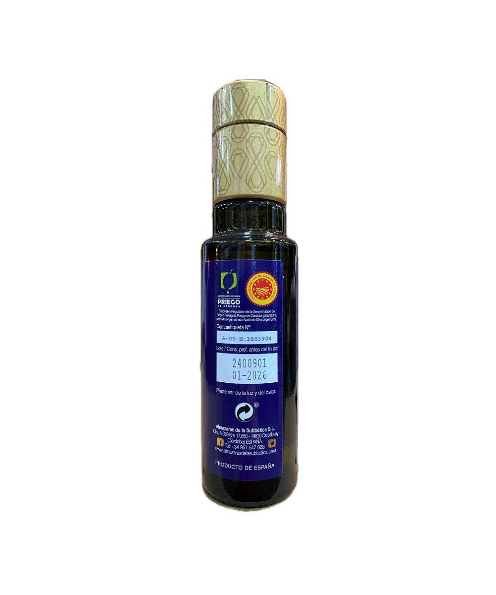 ACEITE DE OLIVA VIRGEN EXTRA 100ML SERIE ORO PARQUEOLIVA DOP PRIEGO DE CÓRDOBA