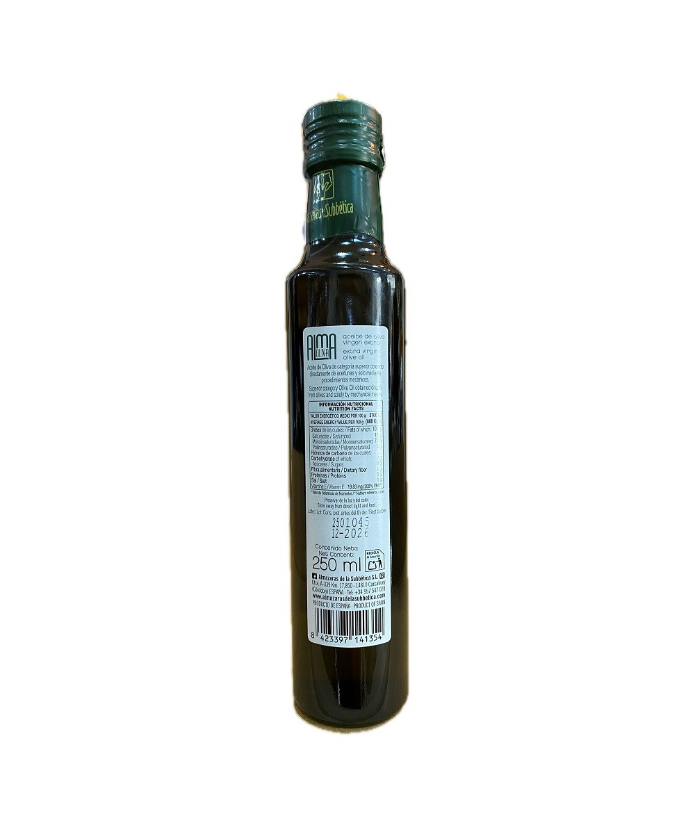 ACEITE DE OLIVA VIRGEN EXTRA 250ML ALMAOLIVA GRAN SELECCIÓN