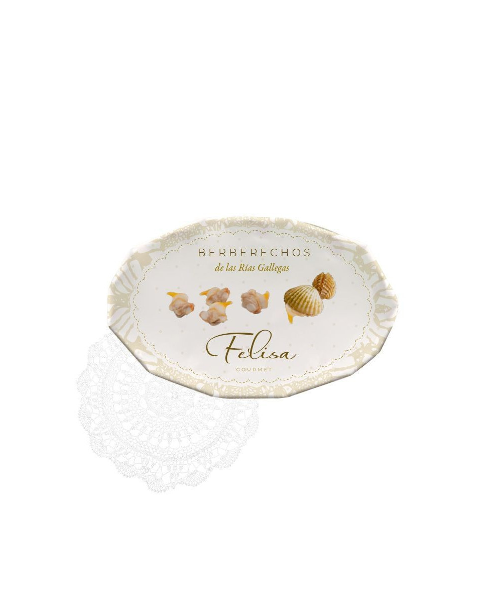 BERBERECHOS DE LAS RÍAS GALLEGAS LATA 112 gr. FELISA GOURMET BARBATE