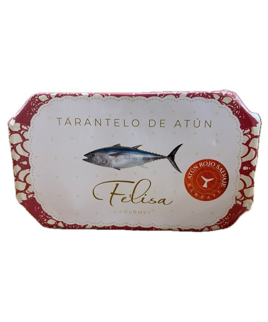 TARANTELO DE ATÚN ROJO EN ACEITE DE OLIVA LATA 120gr. FELISA GOURMET B