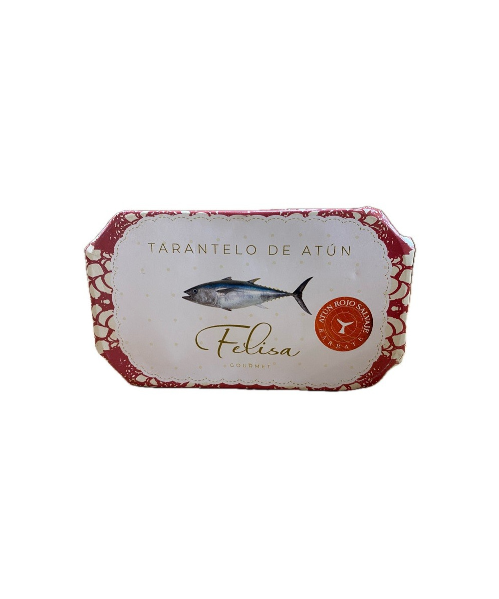 TARANTELO DE ATÚN ROJO EN ACEITE DE OLIVA LATA 120gr. FELISA GOURMET BARBATE
