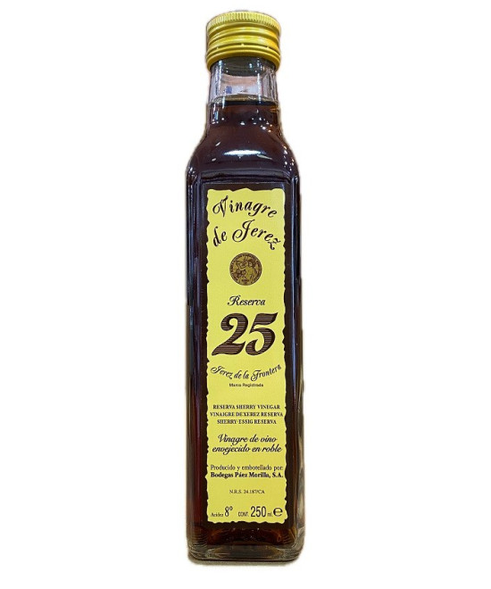VINAGRE DE JEREZ RESERVA PÁEZ MORILLA 250ML DENOMINACIÓN DE ORIGEN PROTEGIDA