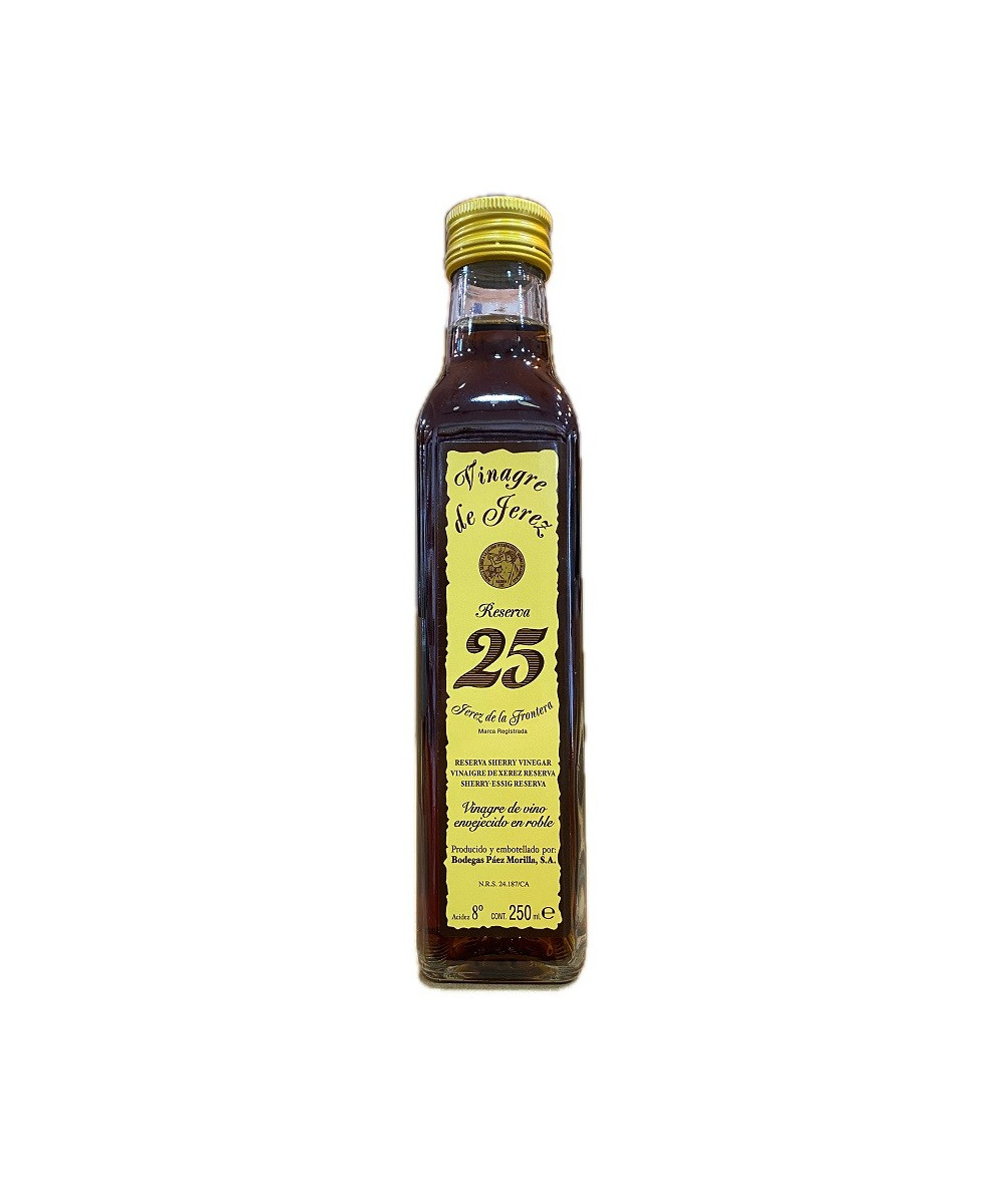 VINAGRE DE JEREZ RESERVA PÁEZ MORILLA 250ML DENOMINACIÓN DE ORIGEN PROTEGIDA