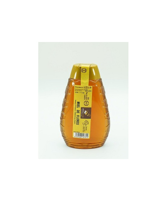 MIEL DE FLORES 500g ANTIGOTEO APICOLA PATIÑO