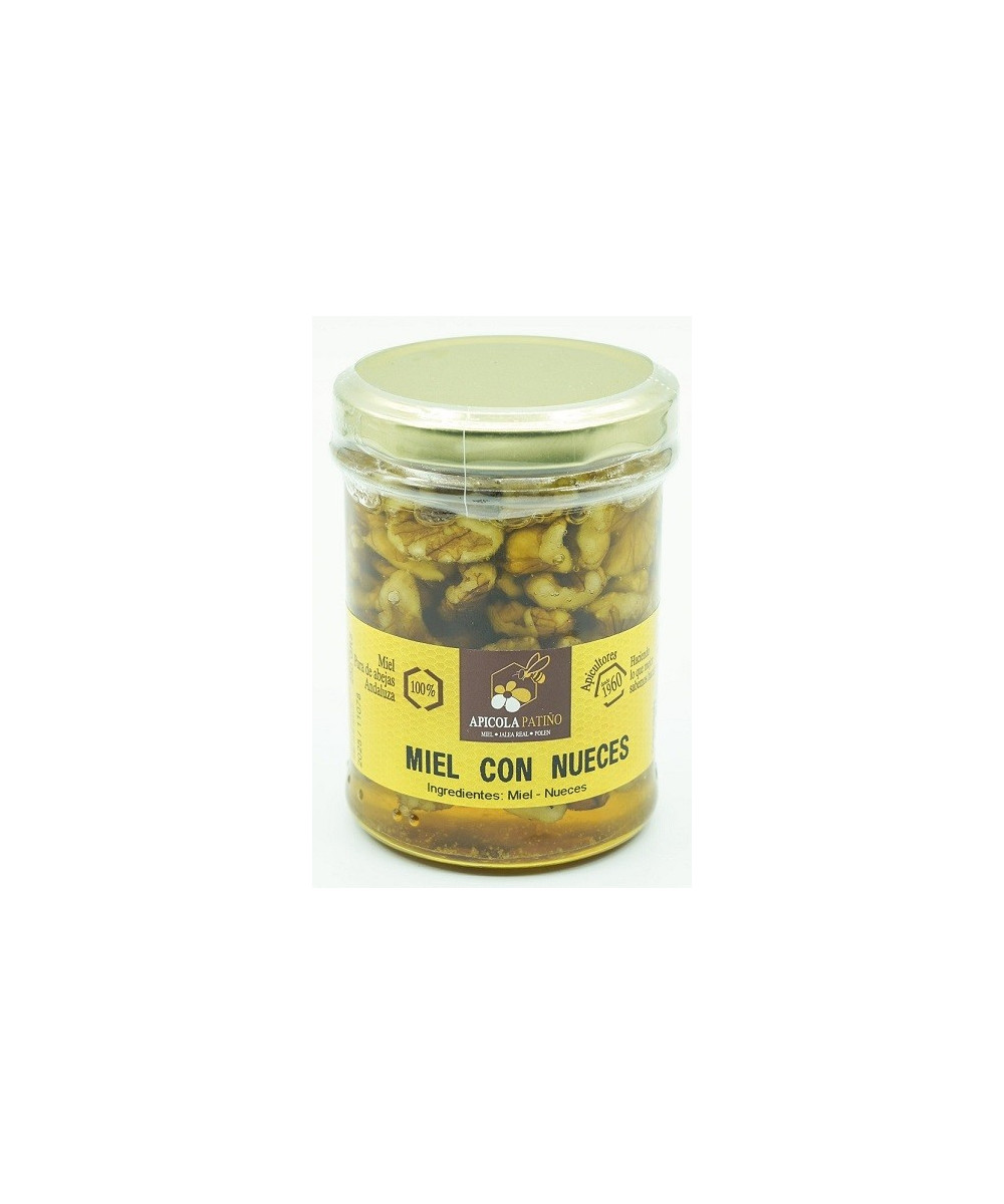 MIEL CON NUECES TARRO 250 gr APICOLA PATIÑO CONIL CADIZ