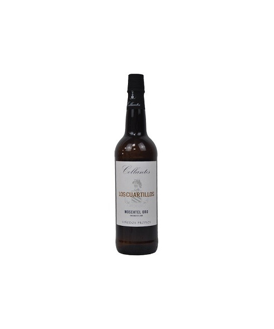 MOSCATEL ORO LOS CUARTILLOS 75 cl PRIMITIVO COLLANTES