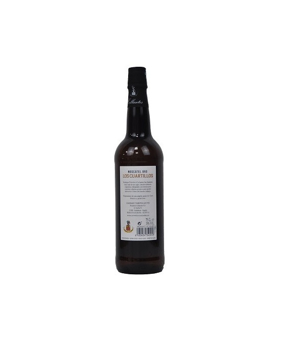 MOSCATEL ORO LOS CUARTILLOS 75 cl PRIMITIVO COLLANTES