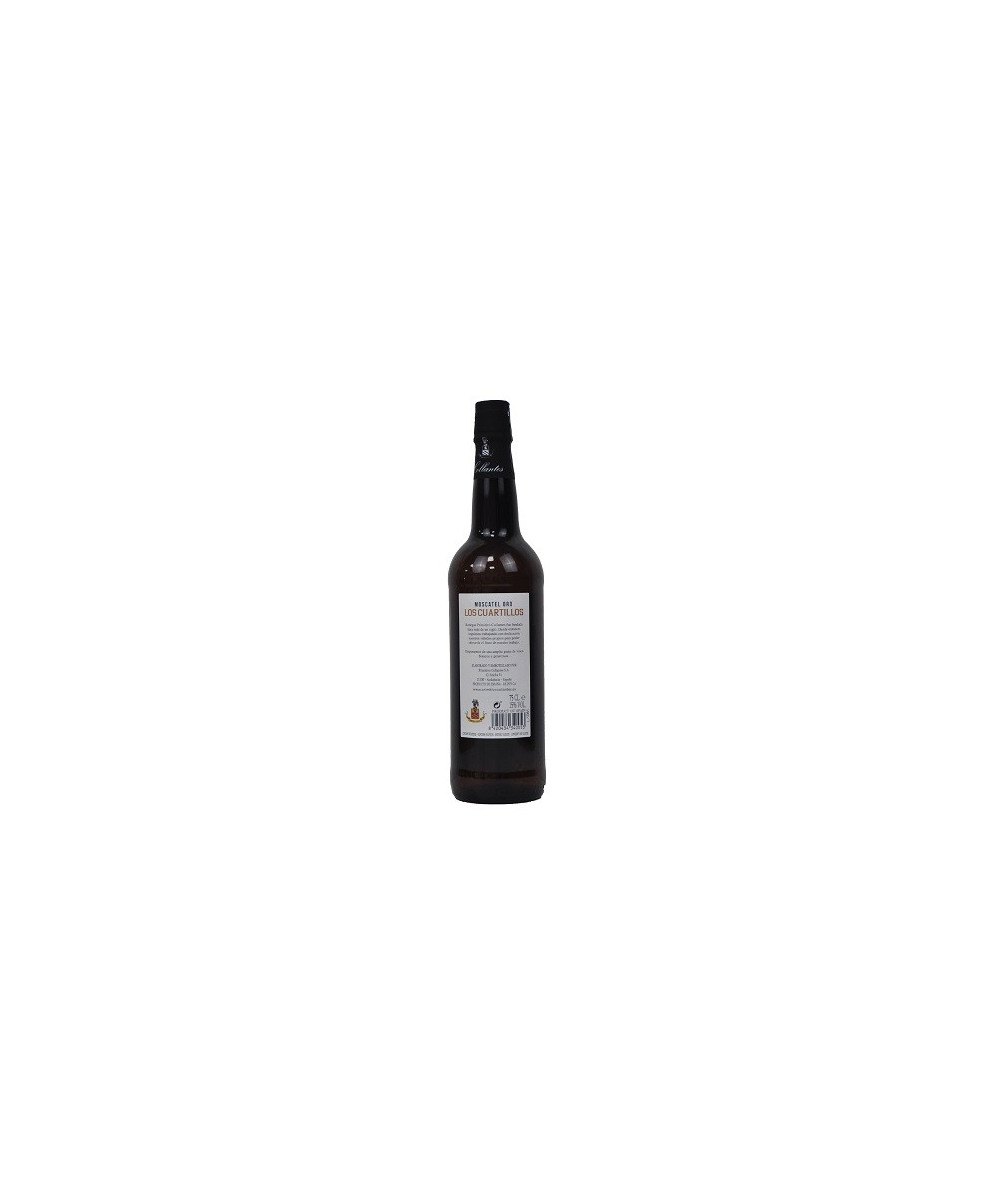MOSCATEL ORO LOS CUARTILLOS 75 cl PRIMITIVO COLLANTES