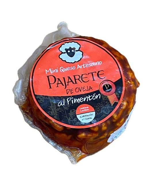 MINI QUESO DE OVEJA AL PIMENTÓN AHUMADO DE LA VERA 95 gr Aprox. QUESOS