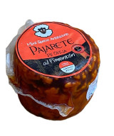 MINI QUESO DE OVEJA AL PIMENTÓN AHUMADO DE LA VERA 95 gr Aprox. QUESOS PAJARETE VILLAMARTÍN CÁDIZ