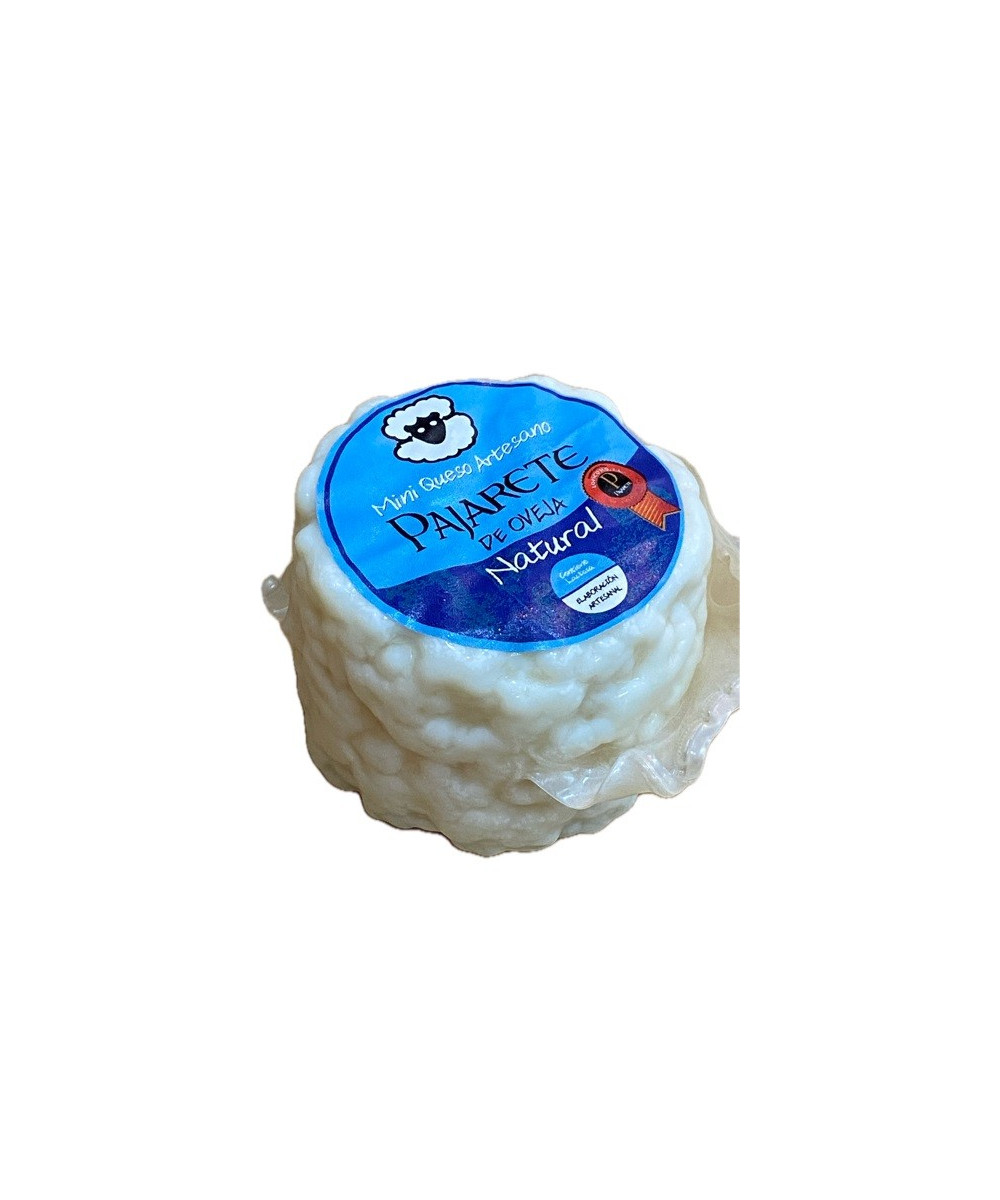 MINI QUESO DE OVEJA AL NATURAL 95 gr Aprox. QUESOS PAJARETE VILLAMARTÍN CÁDIZ