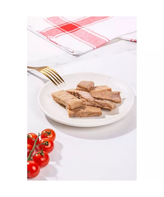 TARRO FILETES DE VENTRESCA DE ATÚN EN ACEITE 250 gr. EL REY DE OROS BARBATE
