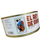 FILETES DE MELVA CANUTERA EN ACEITE DE OLIVA LATA 975g. EL REY DE OROS BARBATE