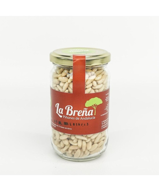 BOTE DE PIÑONES DE 180gr. NACIONAL 1ª CALIDAD. PIÑONES LA BREÑA