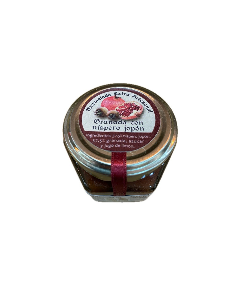 MERMELADA DE GRANADA CON NÍSPERO JOPÓN GRAZALEMEÑOS 120G RECETA ARTESANA DE GRAZALEMA