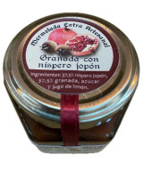 MERMELADA DE GRANADA CON NÍSPERO JOPÓN GRAZALEMEÑOS 120G RECETA ARTESANA DE GRAZALEMA