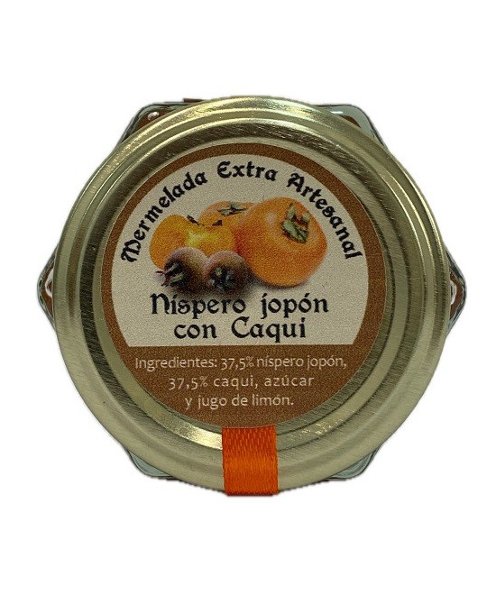 MERMELADA DE NÍSPERO JOPÓN CON CAQUI 120gr GRAZALEMEÑO