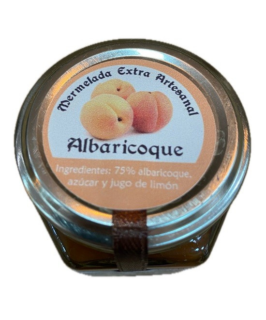 MERMELADA DE ALBARICOQUE GRAZALEMEÑOS 120G ARTESANÍA DE LA SIERRA DE GRAZALEMA