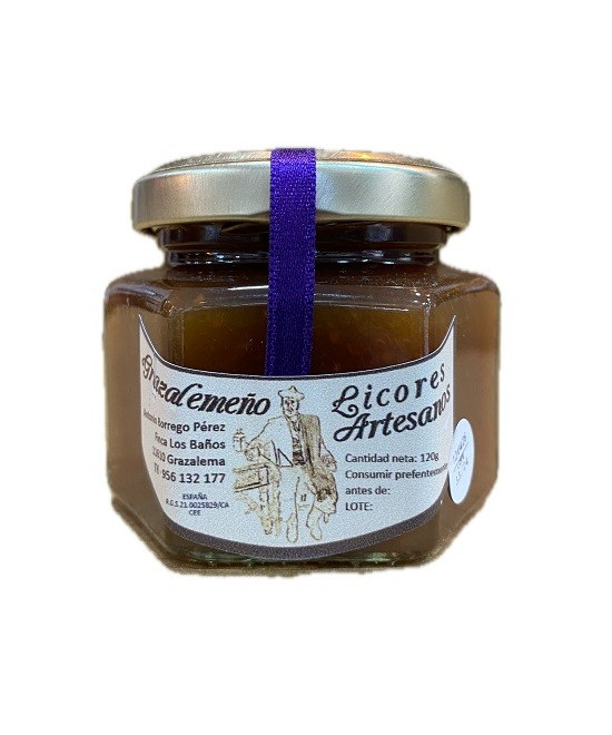 MERMELADA DE HIGO GRAZALEMEÑOS 120G ELABORACIÓN ARTESANAL DE GRAZALEMA