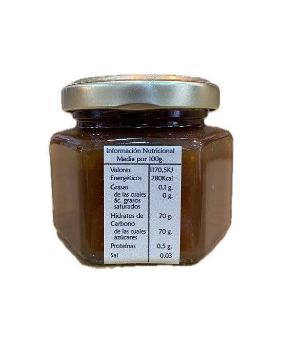 MERMELADA DE HIGO GRAZALEMEÑOS 120G ELABORACIÓN ARTESANAL DE GRAZALEMA