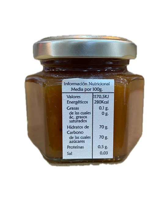 MERMELADA DE ALBARICOQUE GRAZALEMEÑOS 120G ARTESANÍA DE LA SIERRA DE GRAZALEMA