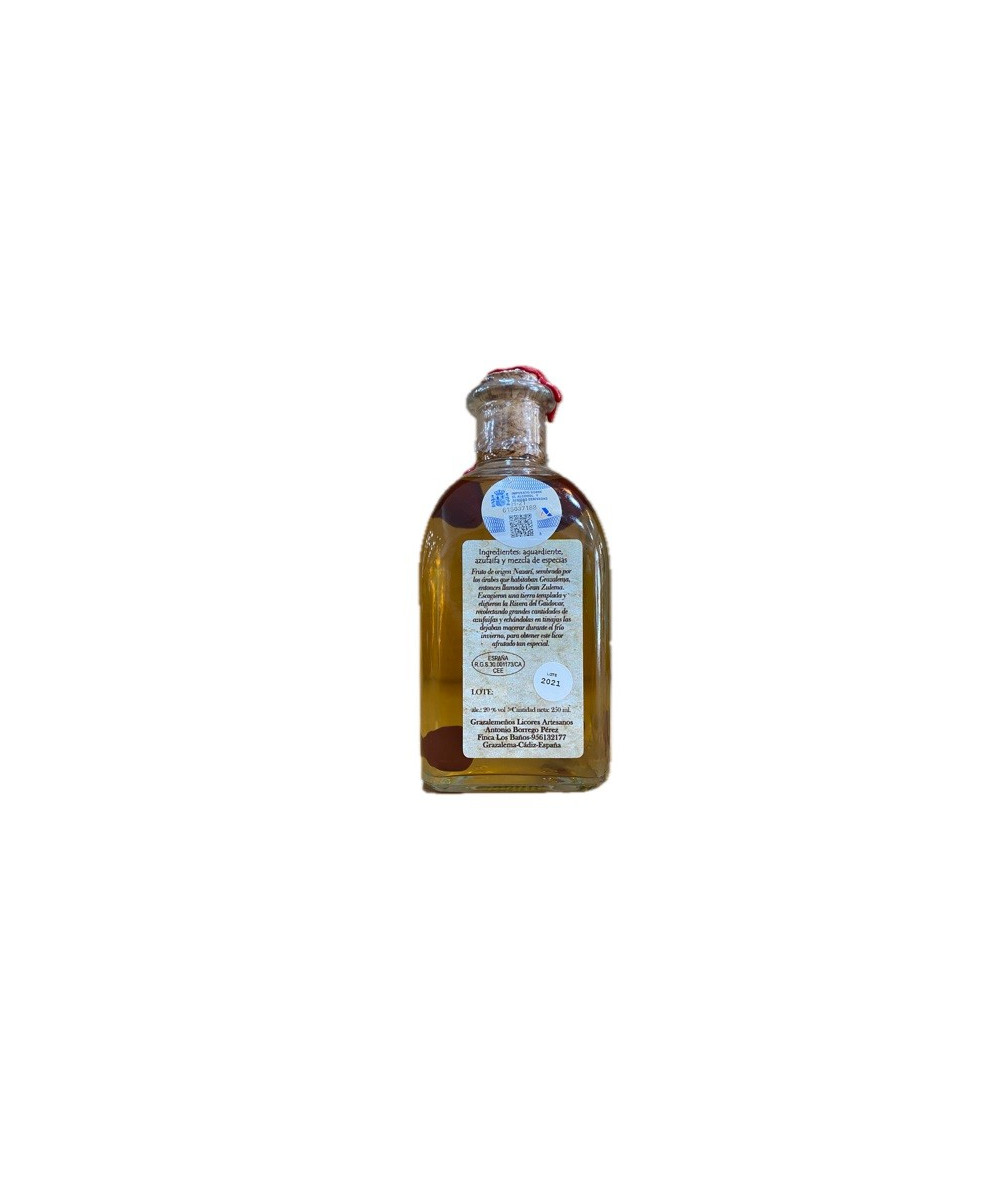 LICOR DE AZUFAIFA 250 ml. GRAZALEMEÑOS LICORES ARTESANOS