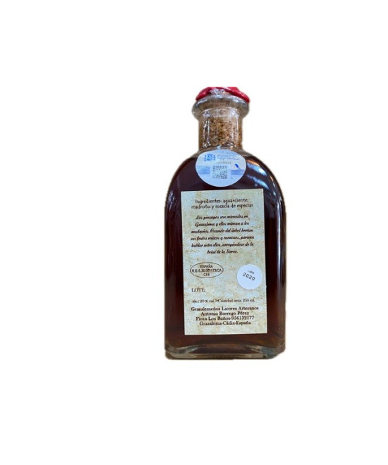 LICOR DE MADROÑO 250 ml. GRAZALEMEÑOS LICORES ARTESANOS