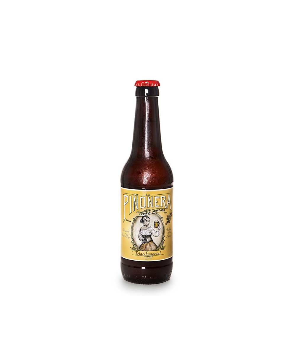 CERVEZA LA PIÑONERA TRIGO ESPECIAL 33cl