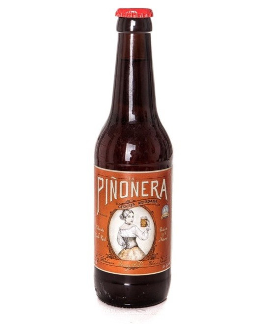 CERVEZA STRONG ALE (ESTILO ABADÍA) LA PIÑONERA 33cl