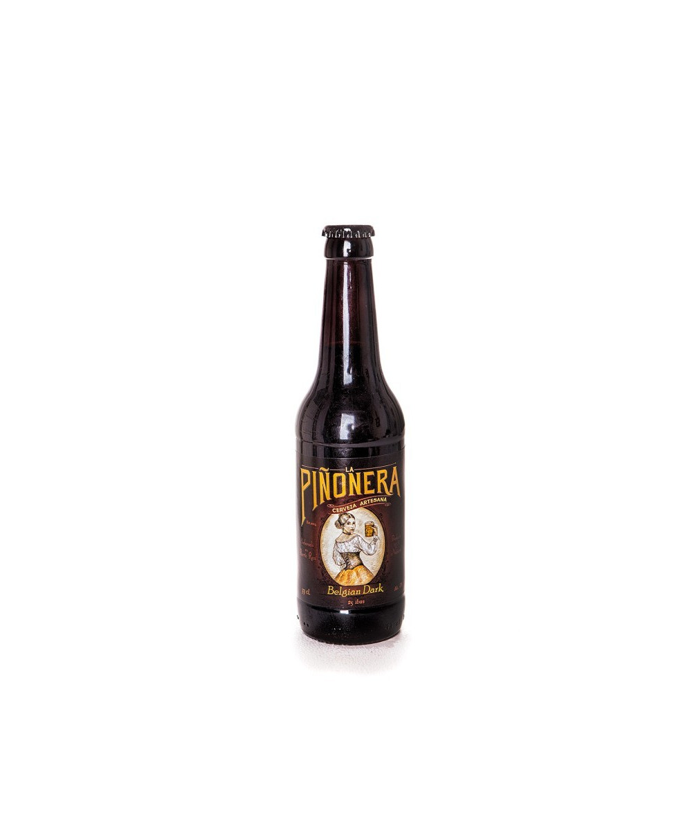 CERVEZA LA PIÑONERA BELGIAN DARK 33cl